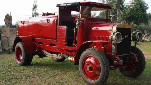 Palma vehículo bomberos, Palma coleccionismo bombero