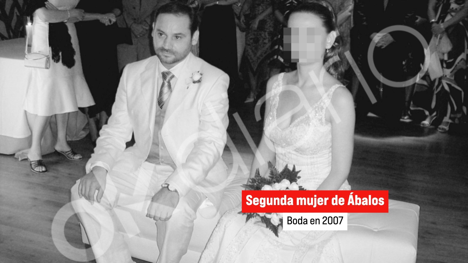 Boda de José Luis Ábalos con su segunda mujer.