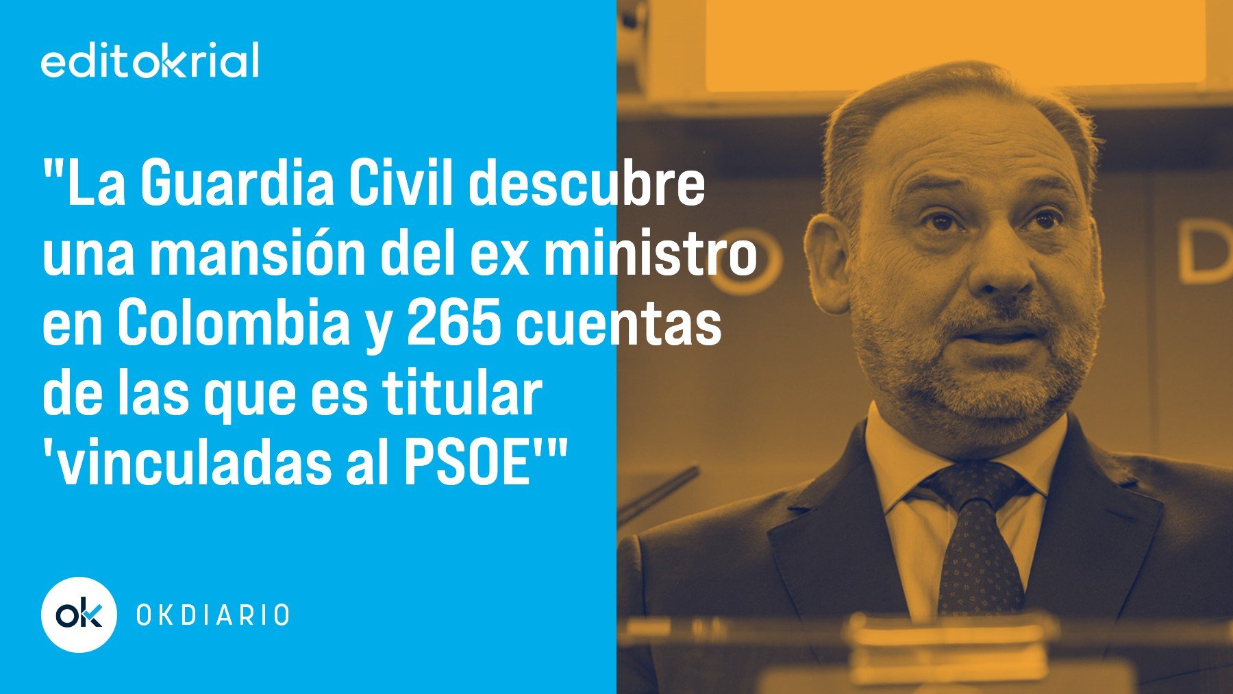 La UCO vincula las cuentas de Ábalos a las del PSOE de Pedro Sánchez