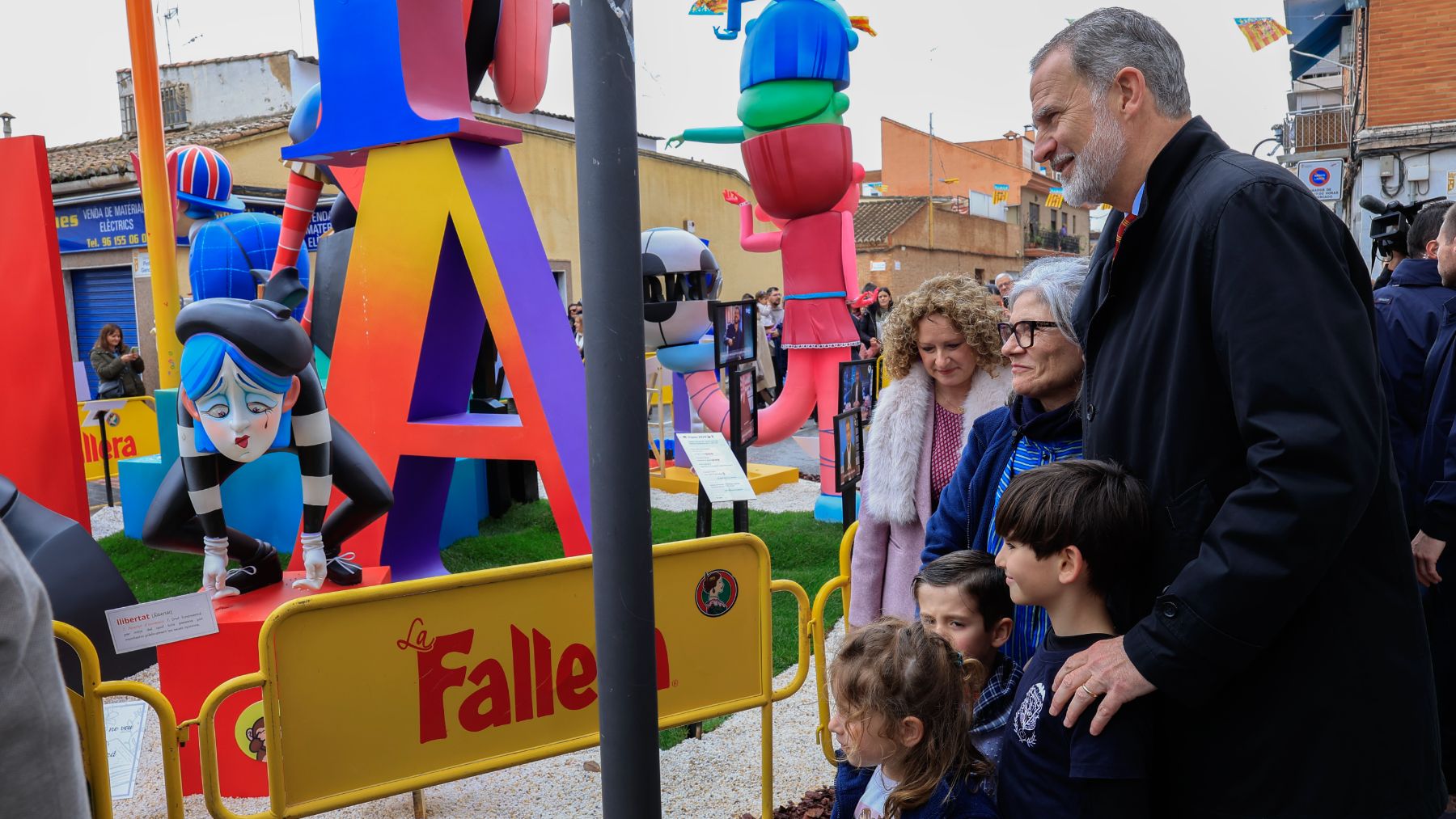 Rey Felipe VI, Torrent Fallas