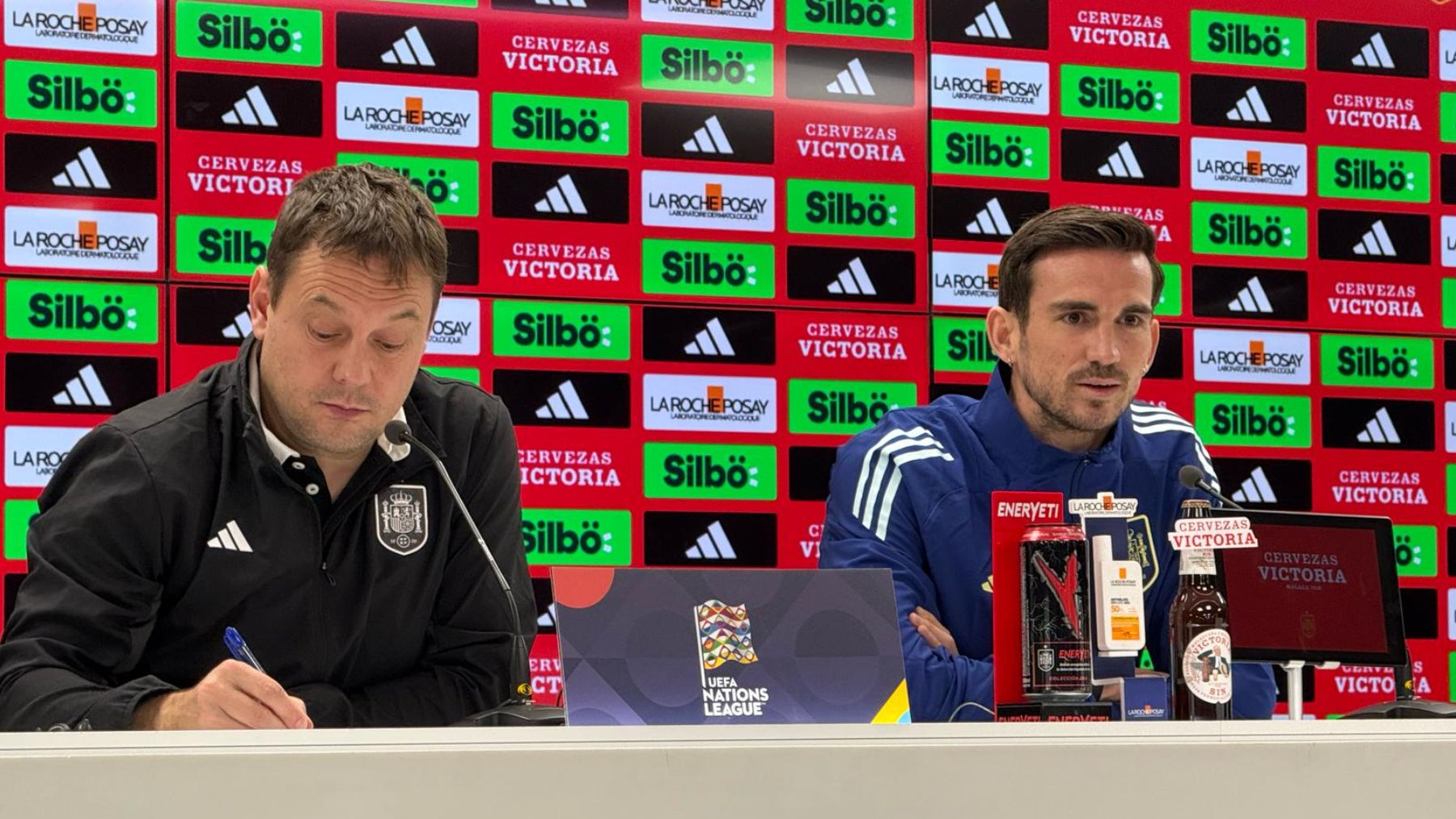 Fabián Ruiz, en rueda de prensa. (OKDIARIO)