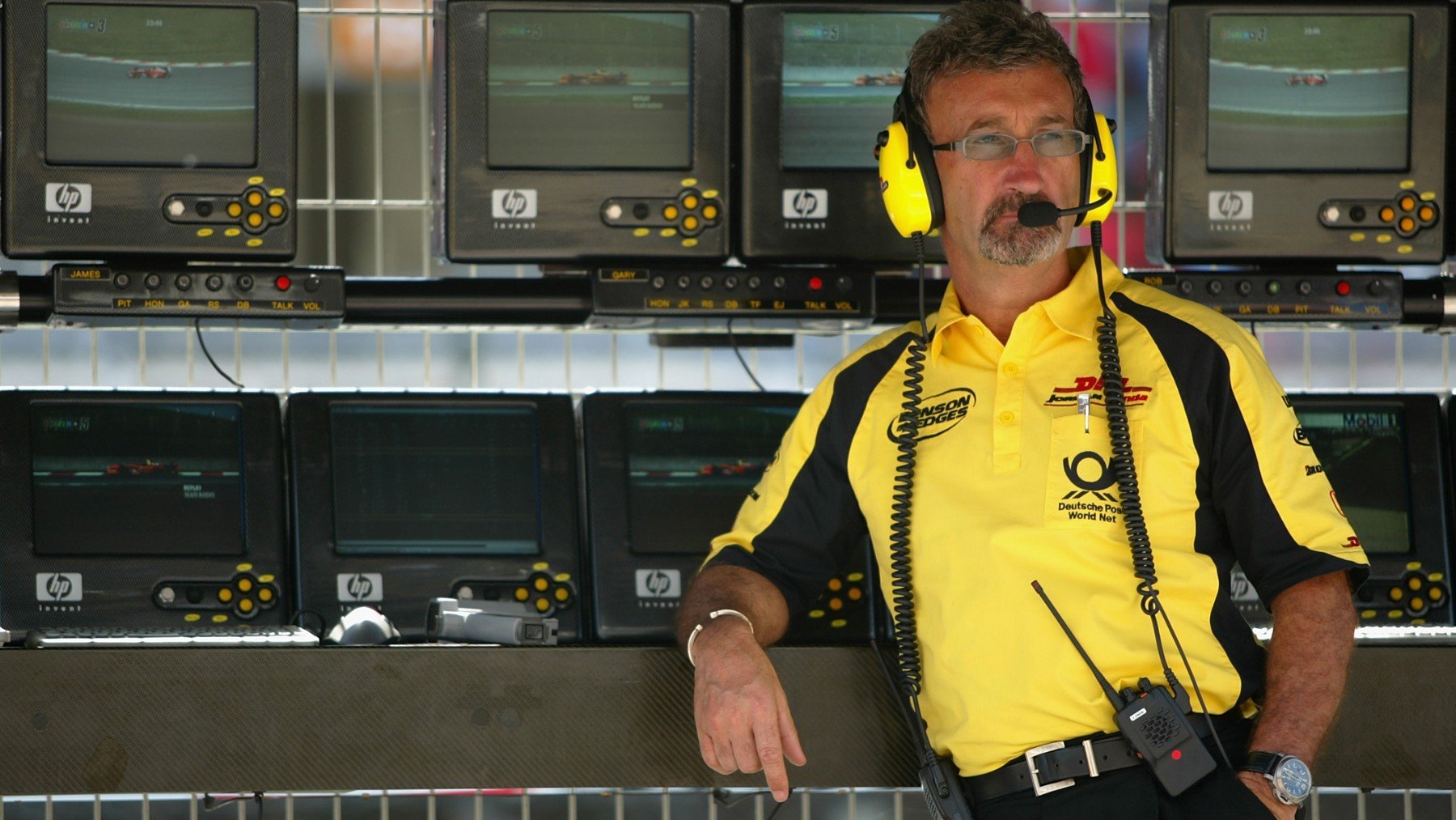 Eddie Jordan, en una imagen de archivo en una carrera. (Getty)