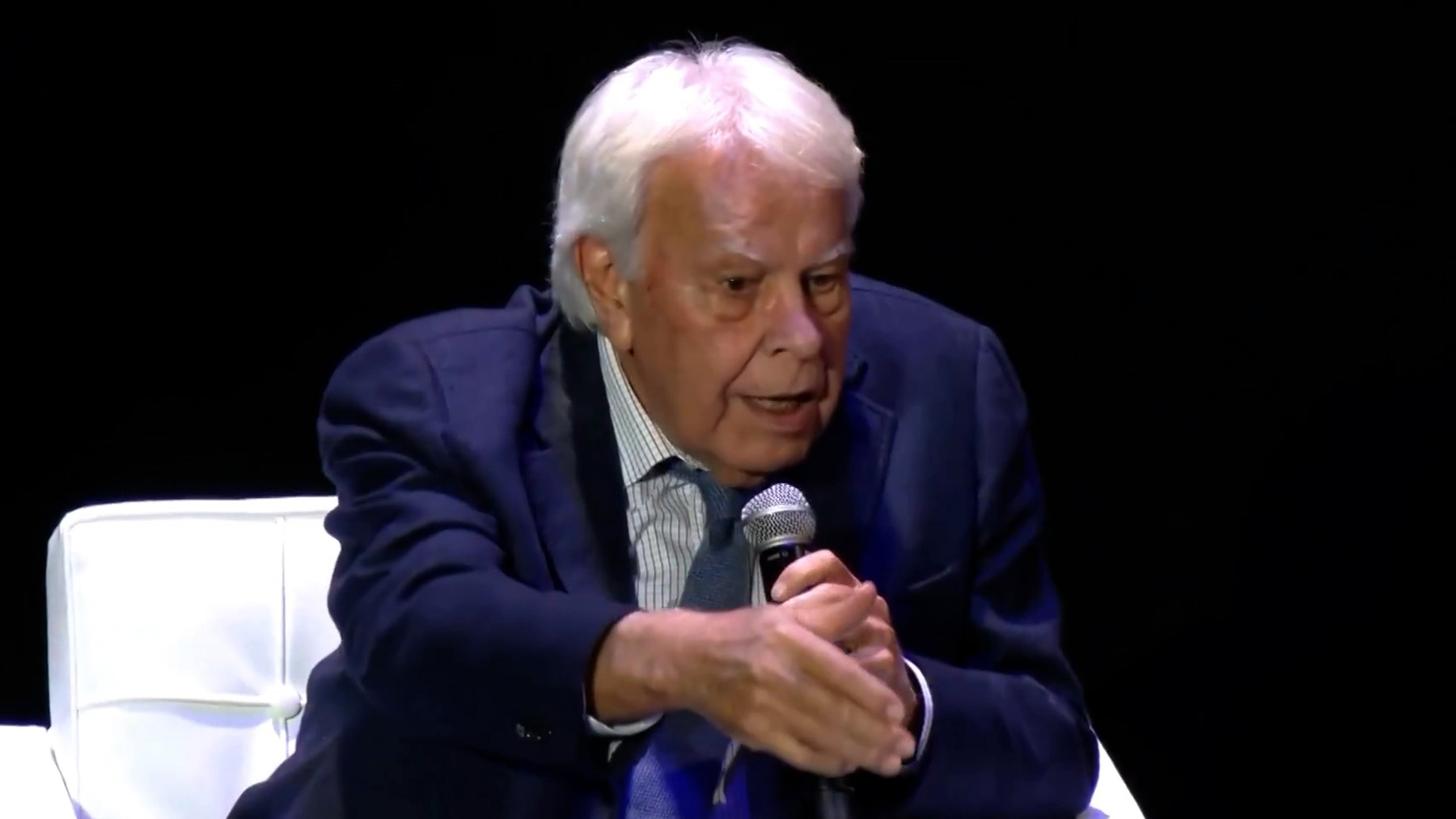 Felipe González, ex presidente del Gobierno.