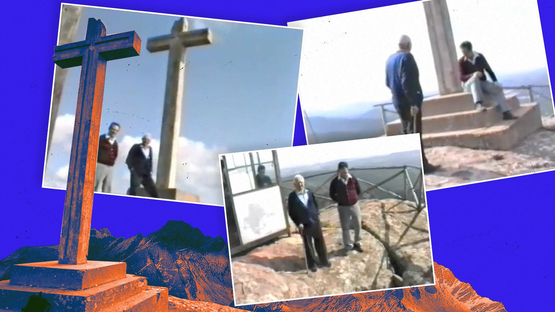 Un vídeo desmonta el informe por el que se derribará la cruz de Albarracín: está igual desde hace 35 años