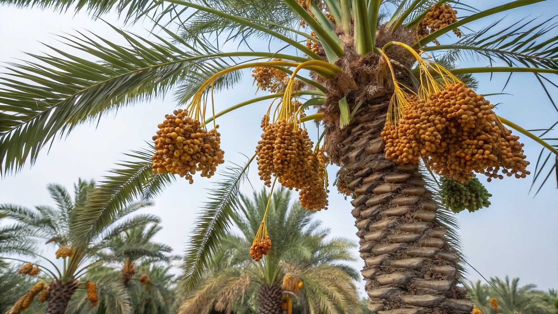 Palmera datilera.