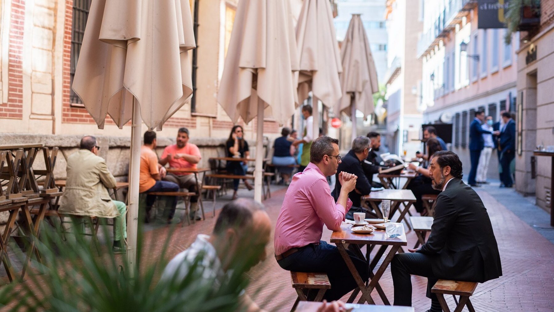 Terraza en Toledo. Foto: La cultura del vino.