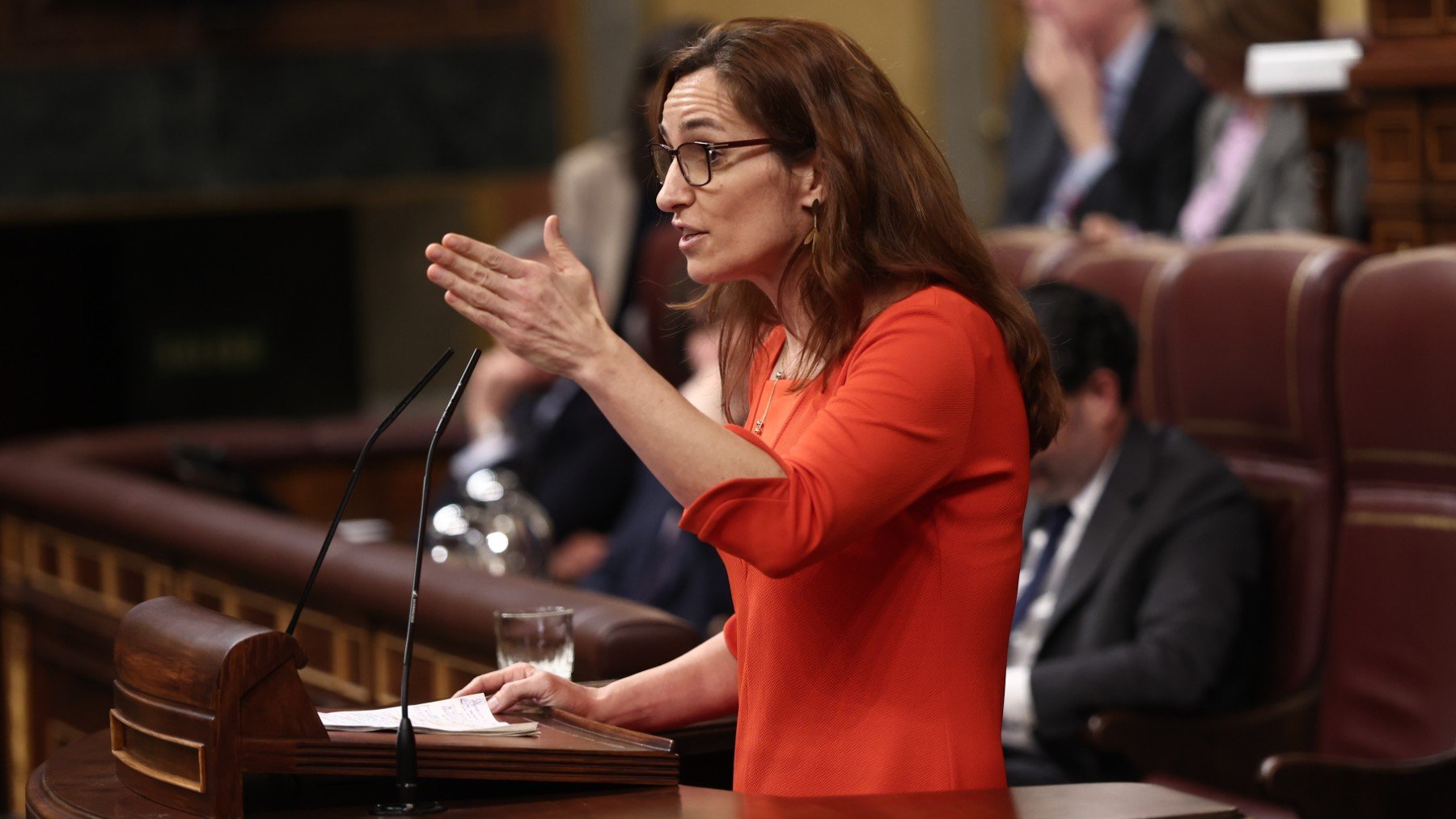 La ministra de Sanidad, Mónica García.