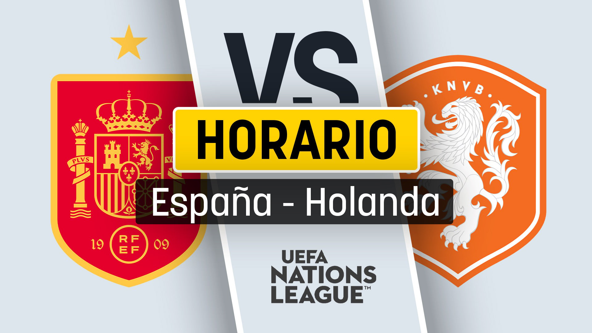 España – Holanda: hora, canal TV y dónde ver online en directo el partido de la Nations League.