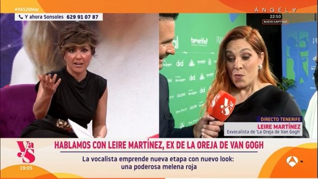 Sonsoles Ónega y Leire Martínez en Y ahora Sonsoles (Atresmedia).