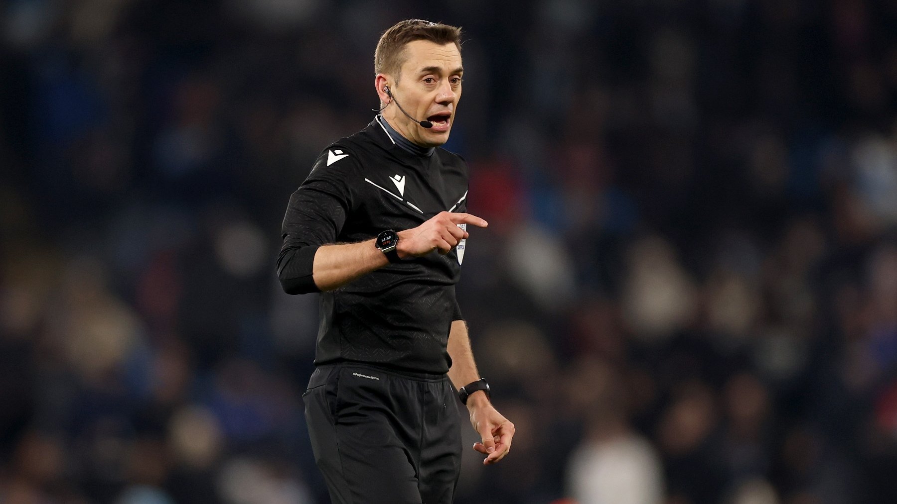 Clement Turpin dirigió el Manchester City 2-3 Real Madrid. (Getty)