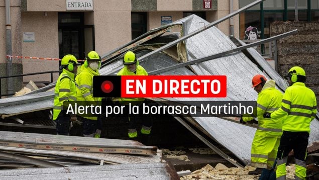 Temporal en Madrid y España hoy en directo: última hora de la alerta roja por la borrasca Martinho