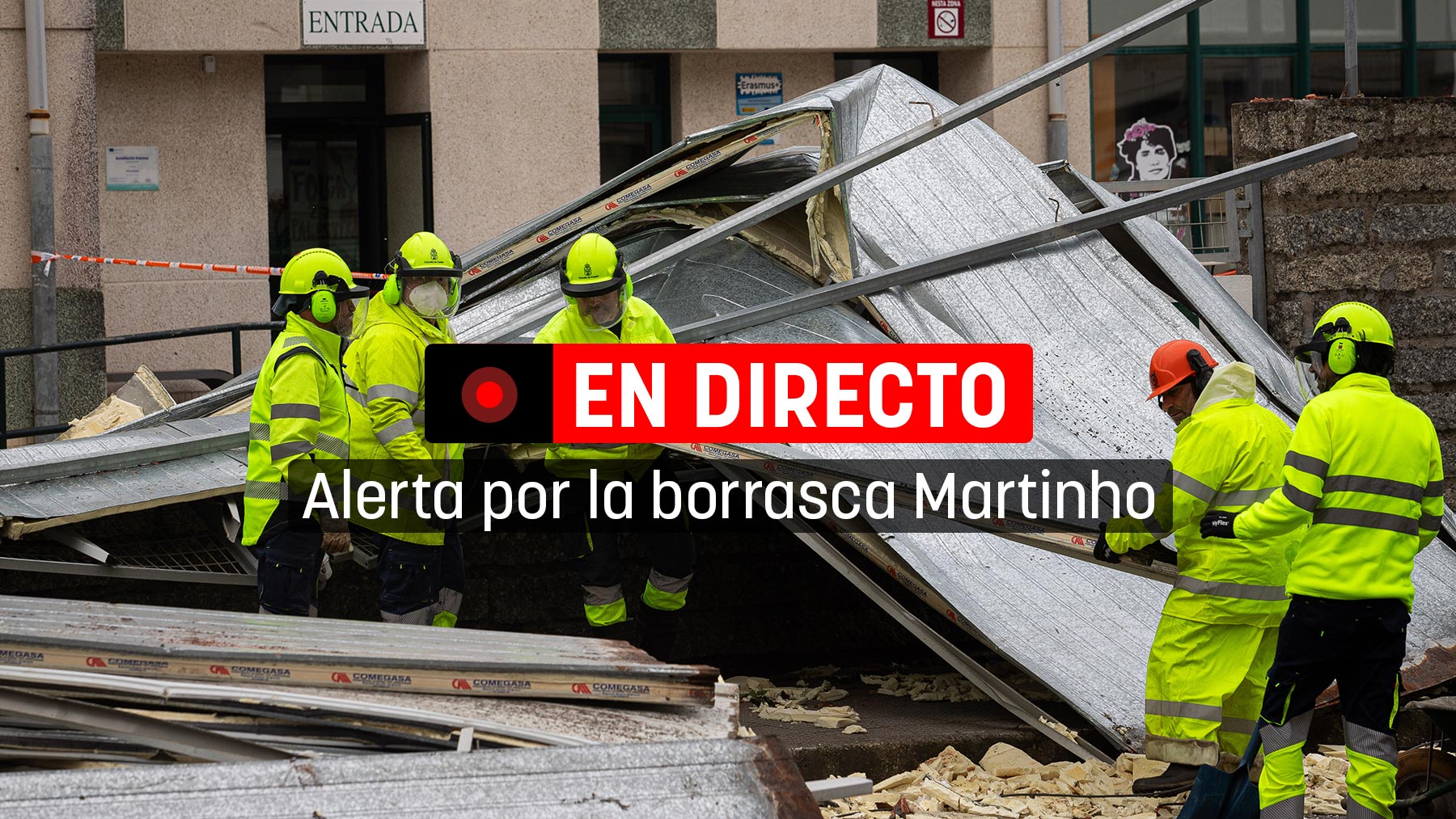 Temporal en Madrid y España hoy en directo: última hora de la alerta roja por la borrasca Martinho