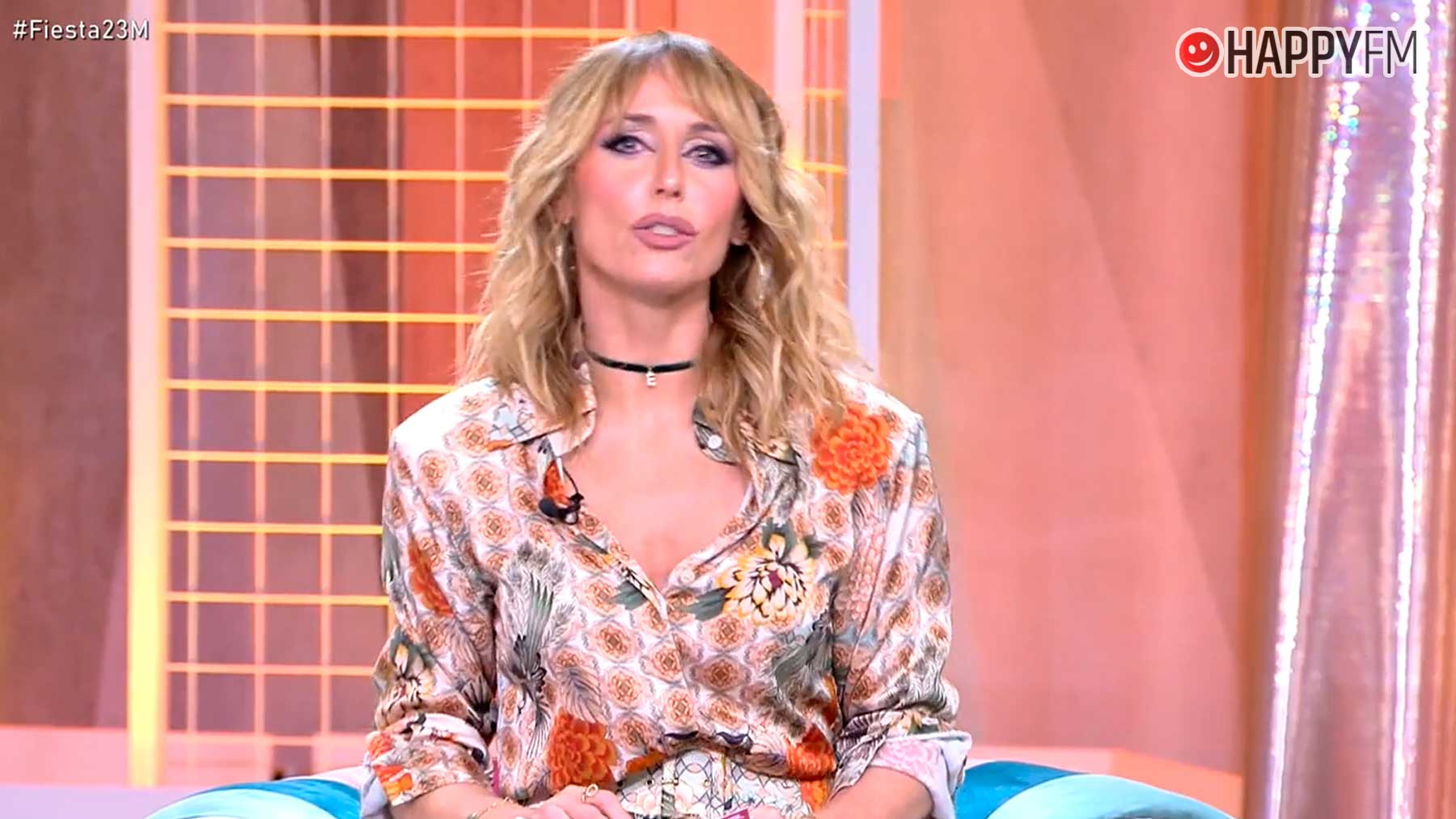 Emma García, presentadora de Fiesta (Mediaset).