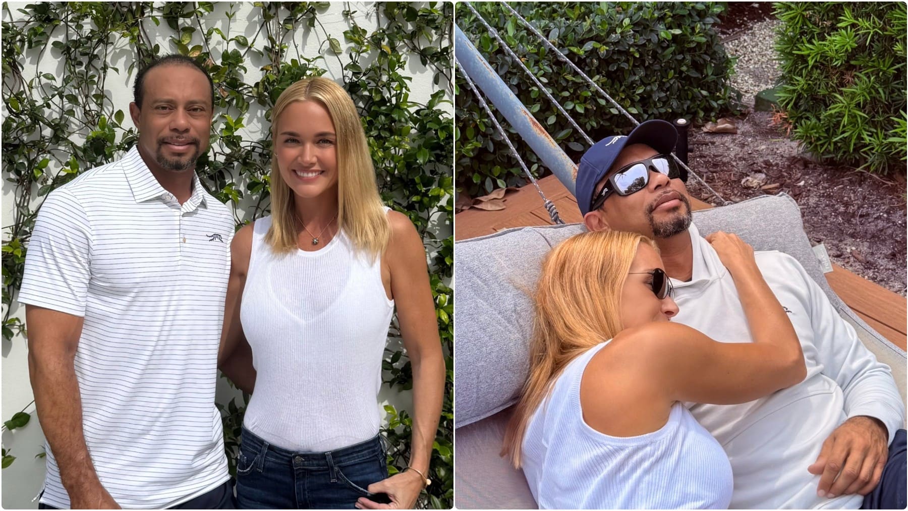 Tiger Woods junto a Vanessa Trump.