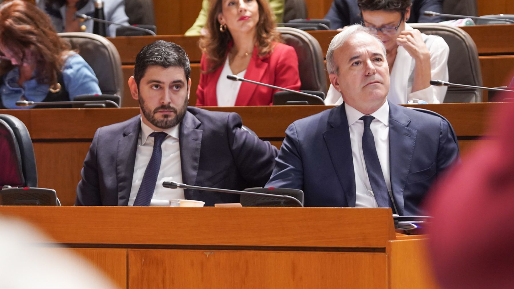 Alejandro Nolasco y Jorge Azcón.
