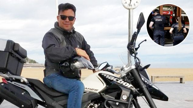 cadáver, Irún, atado a una silla, Ertzaintza, estrangulado, crimen, venezolano