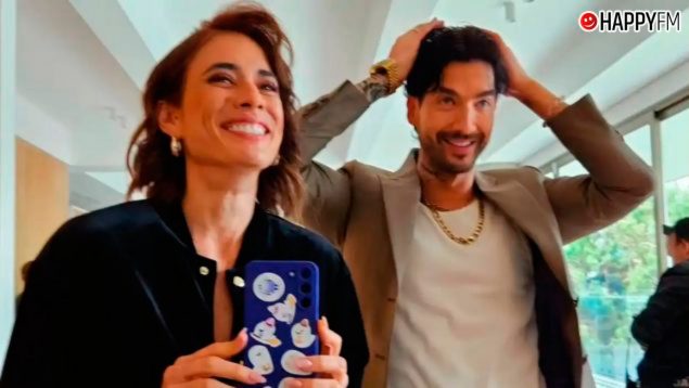 Carolina Ramirez y Carlos Torres, protagonistas de La reina del Flow. (Instagram)