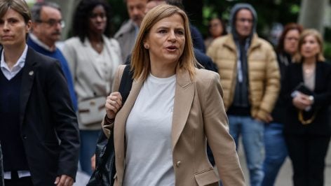 La delegada del Gobierno en la Comunidad Valenciana, Pilar Bernabé.