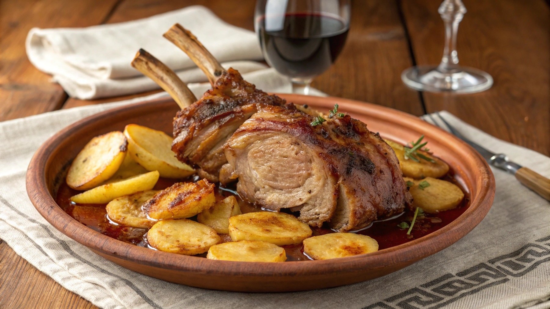 El restaurante con el mejor ternasco tradicional de Aragón está en un diminuto pueblo de Teruel