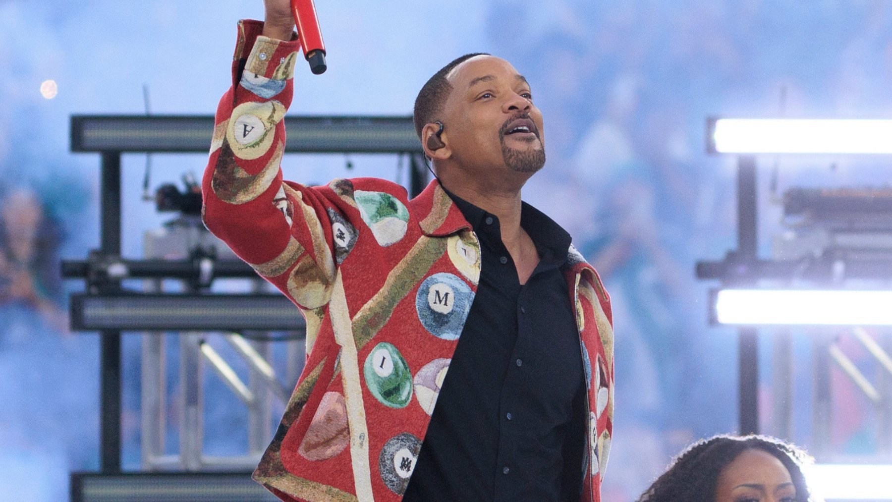 Will Smith en la ceremonia de ‘CONCACAF Nations League Cup Final’. (Foto: Gtres)