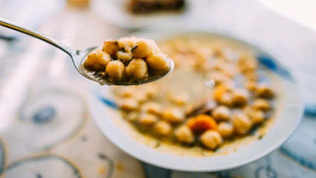 potaje de garbanzos