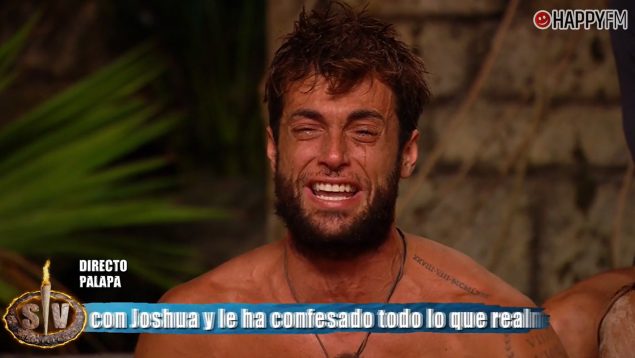 Montoya, entre lágrimas en Supervivientes 2025. (Mediaset)