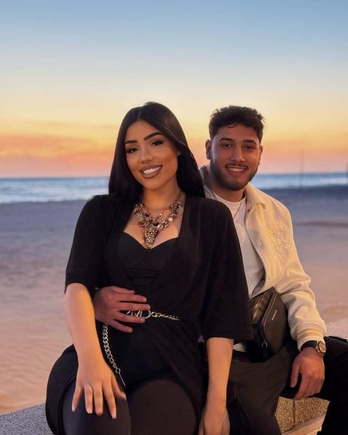 Graciela Jiménez, una de las protagonistas de Los Gipsy Kings, junto a su novio (Instagram).