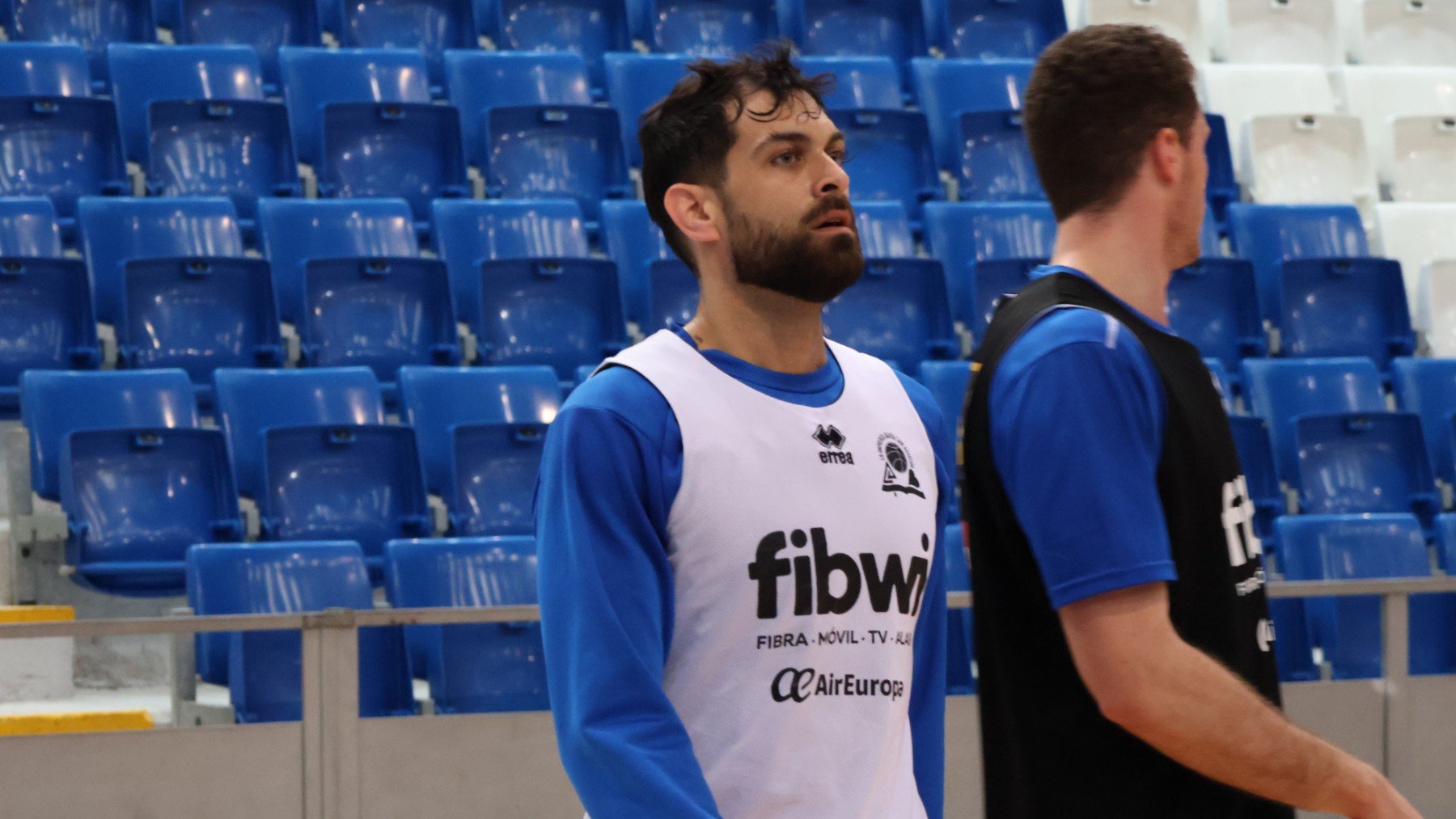 Un momento del entrenamiento.