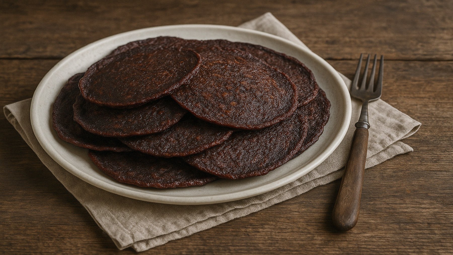 Filloas de sangre.