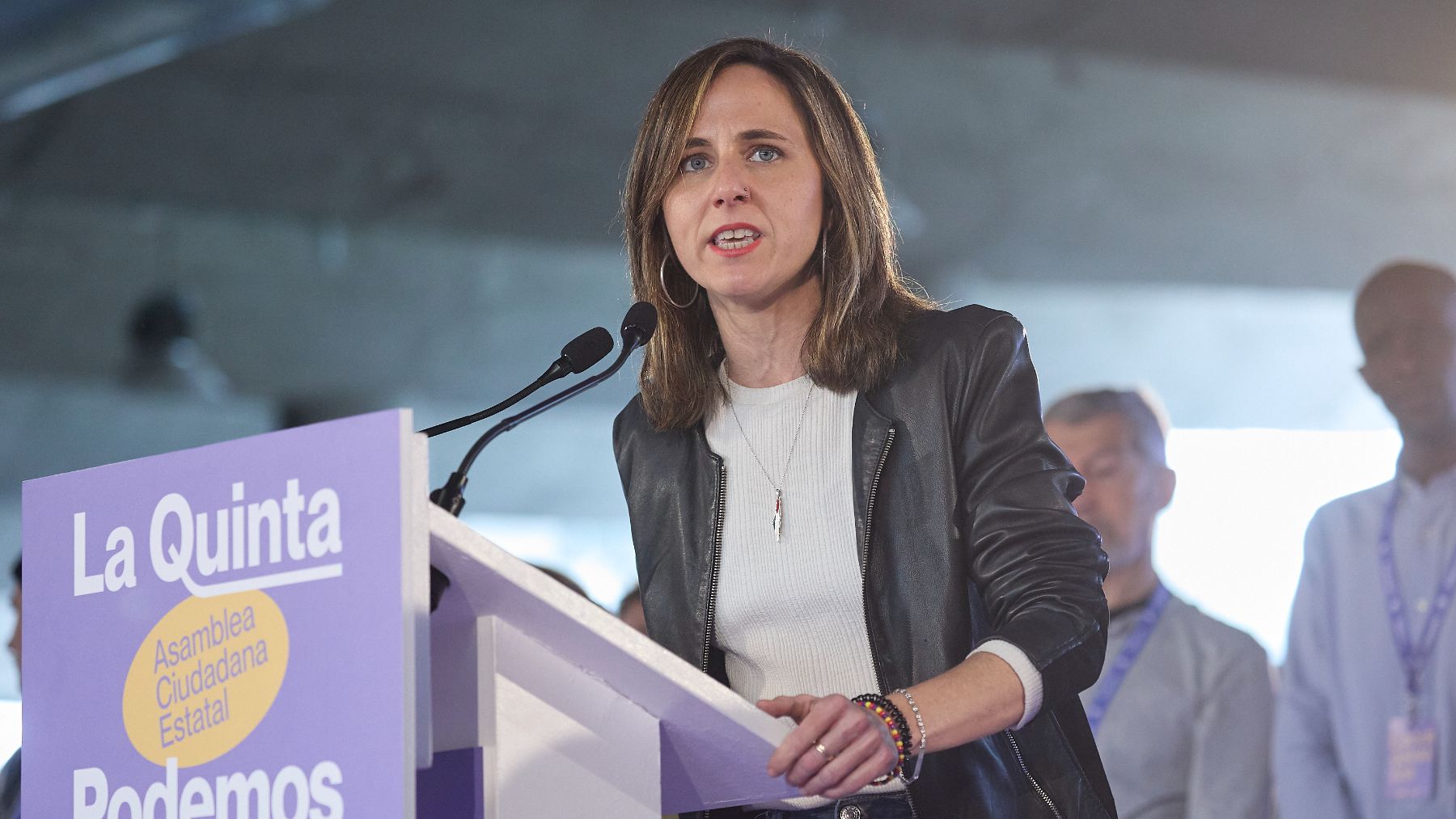 Ione Belarra en la Asamblea de Podemos. (Ep)