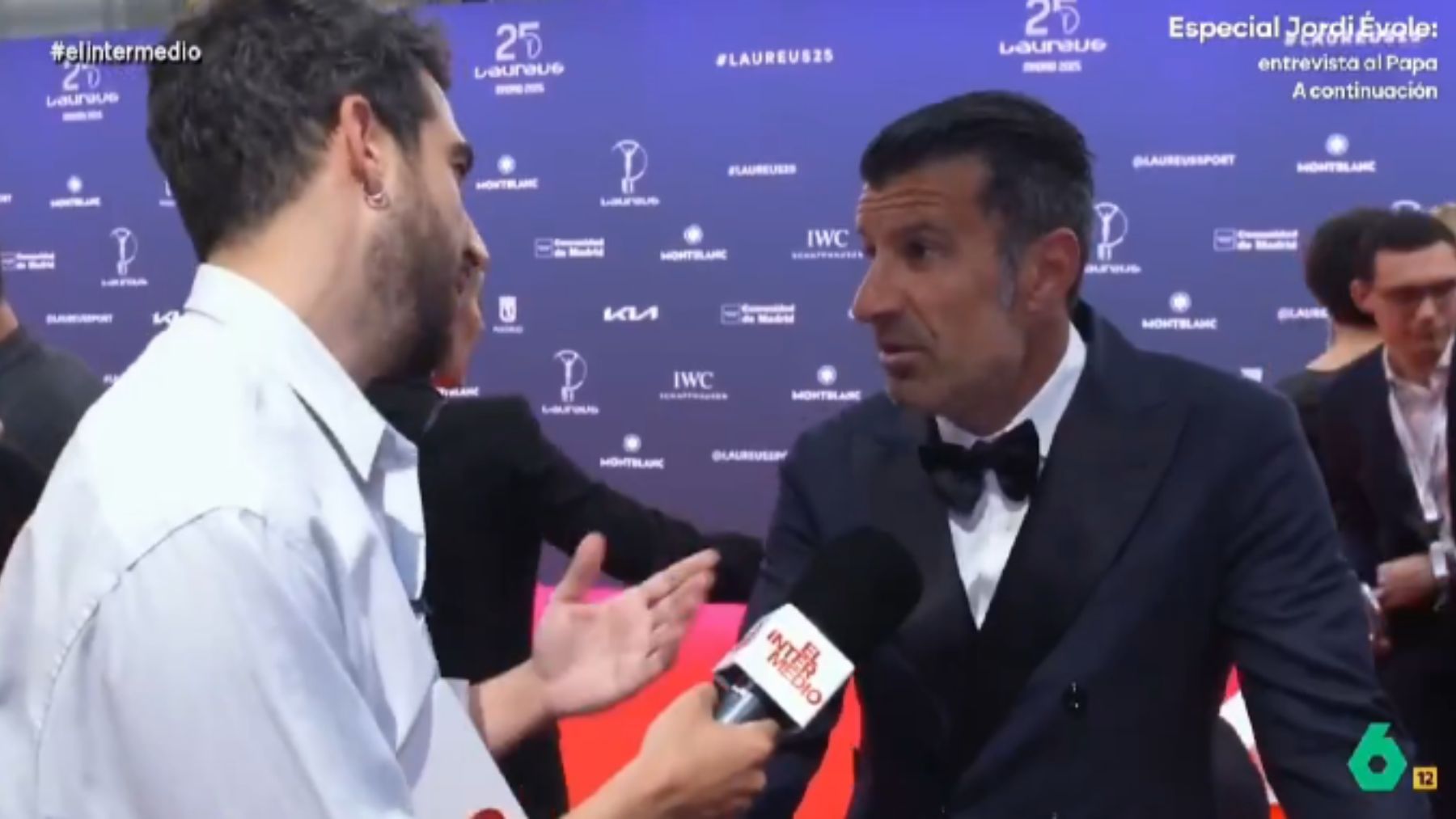 Figo responde a ‘El Intermedio’