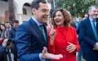 Juanma Moreno y María Jesús Montero, en Sevilla. (Europa Press)