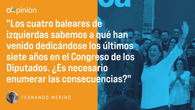 ¿Cuántos de los 118 escaños del PSOE hoy serían de Baleares?