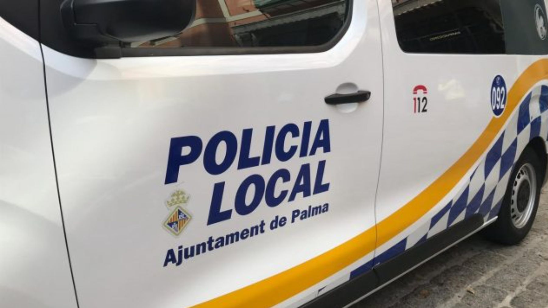 Un coche de Policía Local.