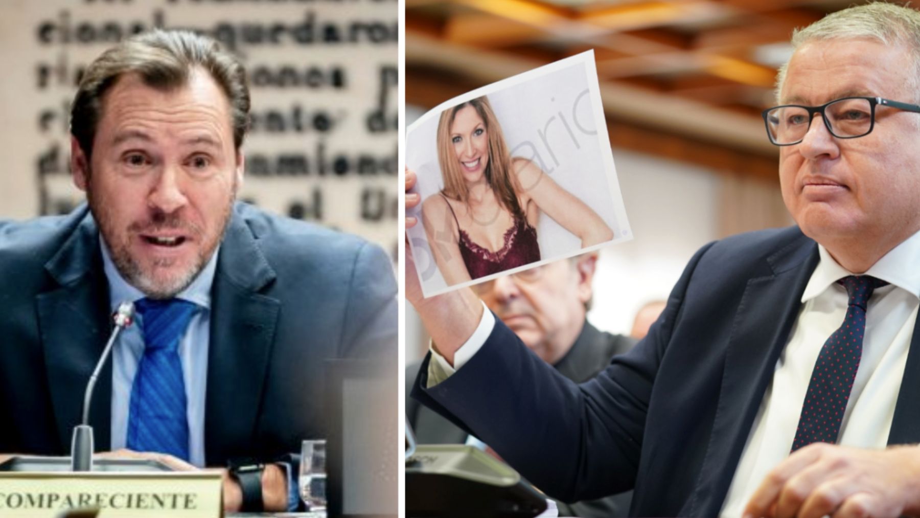 Óscar Puente y Francisco Bernabé (PP).