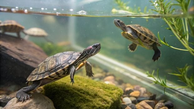 Tortuga, mascota, animales