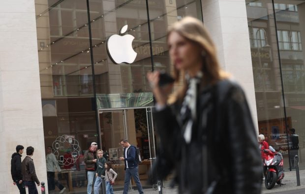 Una tienda de iPhone en Berlín, Alemania. Sean Gallup/Getty Images
