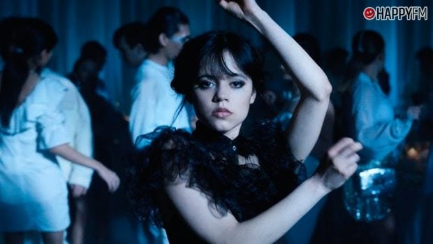 Escena viral de 'Miércoles'. (Netflix)