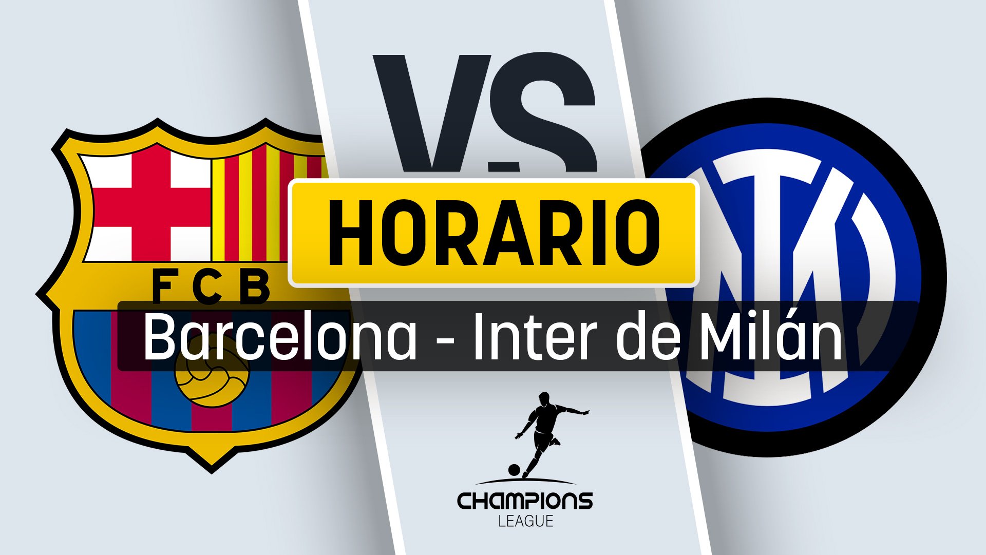 Barcelona – Inter de Milán: hora, canal TV y dónde ver en directo online el partido de Champions League.