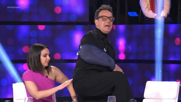 Chenoa y Ángel Llácer en Tu cara me suena (Atresmedia).