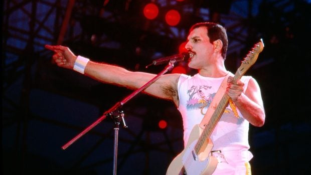 Freddie Mercury en concierto. (Foto: Gtres)