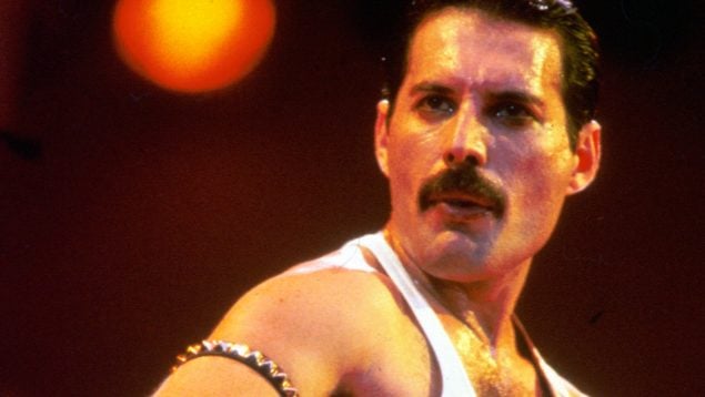Freddie Mercury en concierto. (Foto: Gtres)