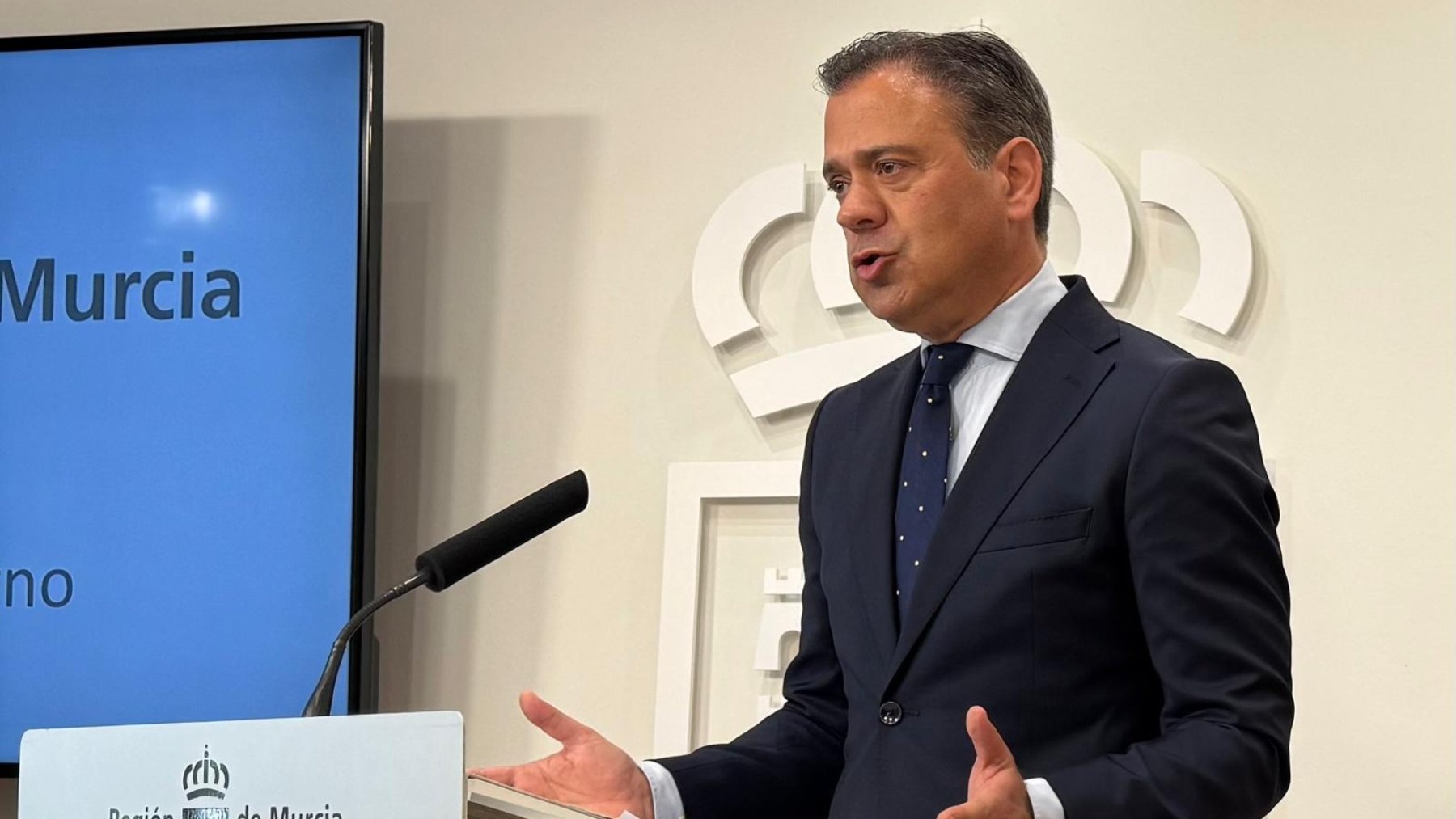 El Gobierno de Murcia critica «el apagón hídrico» de Sánchez por el recorte del trasvase Tajo-Segura