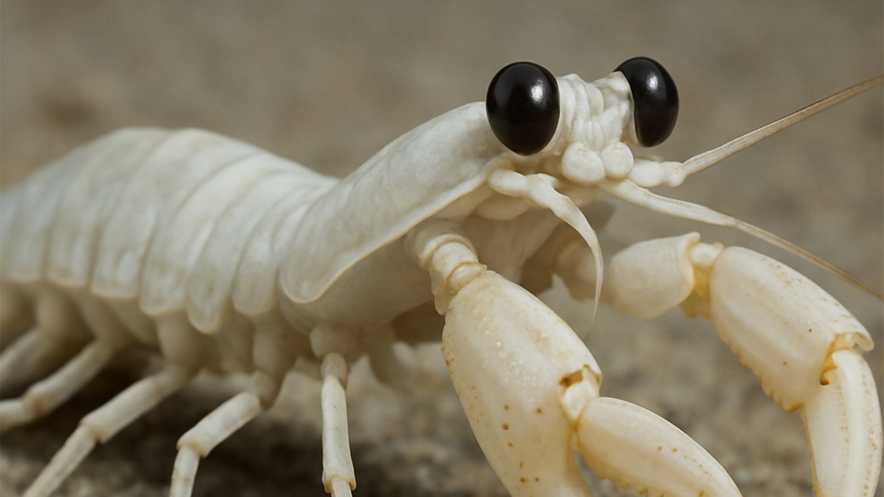 Ilustración de la gamba-mantis. Foto: Ilustración propia.