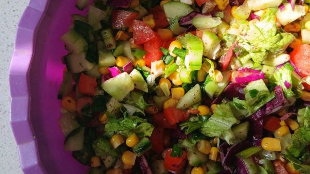 Ensaladas veganas