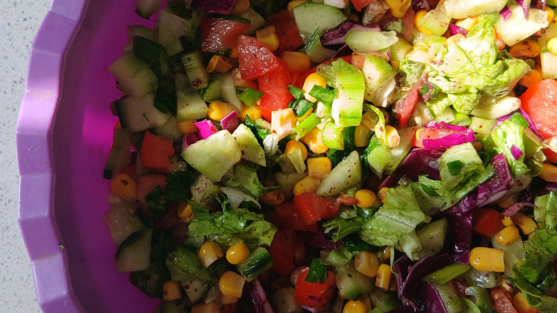 Recetas de ensaladas veganas.