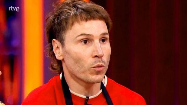 Rubén Ochandiano durante su participación en MasterChef Celebrity. (RTVE)