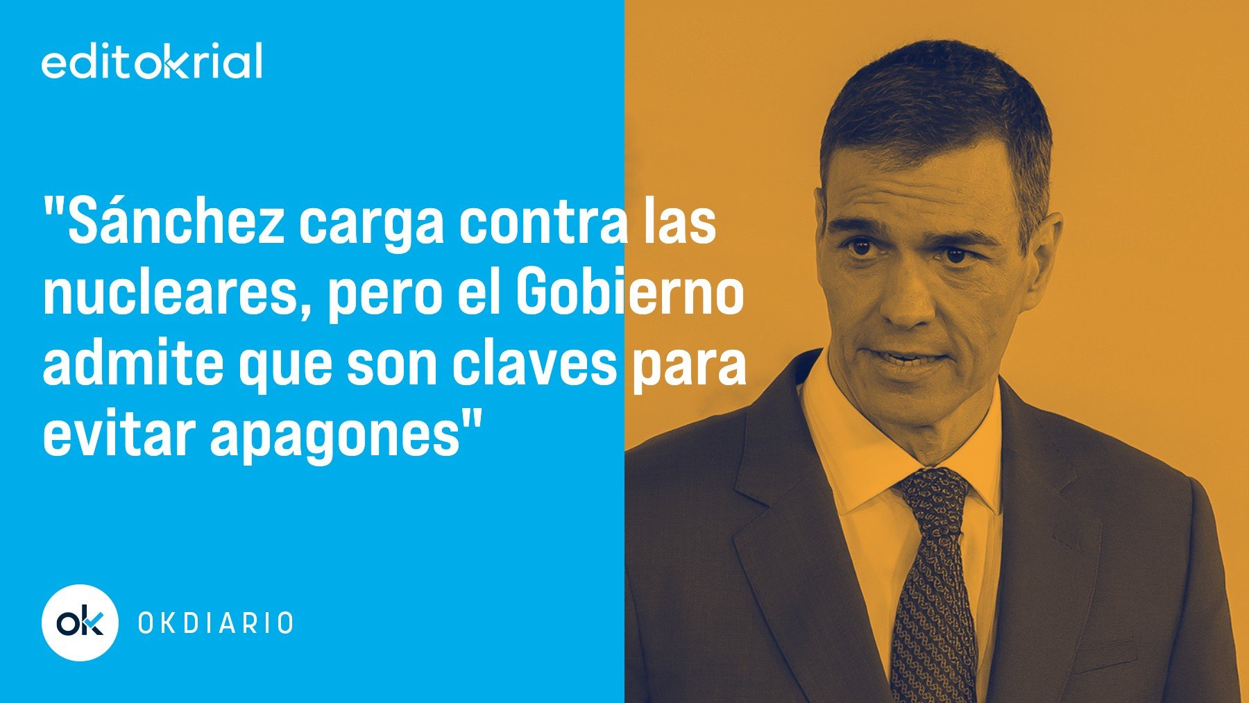 Las nucleares son la solución y el problema el insensato que nos gobierna