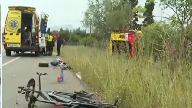 muere ciclista Pollença