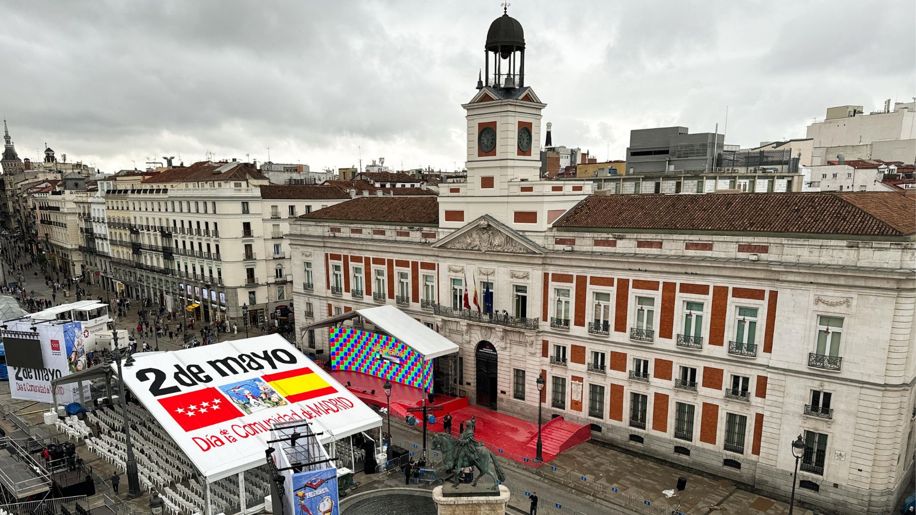 Así será el acto de Ayuso por el Dos de Mayo: al aire libre para estar más cerca de los madrileños